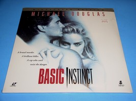 Basic Instinct Movie Laser Disc Factory SEALED Widescreen MINT Michael Douglass - £23.69 GBP