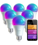 Tjoy Alexa Smart Light Bulbs, Wifi Led Light Bulb Works With, 6 Packs... - $41.97
