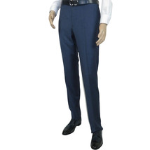 Men's Suit by Giorgio Cosani Textured Wool/Cashmere Blend 901-19 Blue 52 Long image 4
