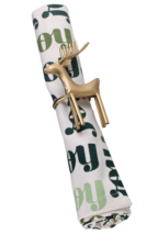 Aman Imports Conjunto De 4 Color Dorado Reno Servilleteros Soportes Mesa... - $19.99