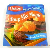 Lipton Recipe Secrets Soup Mix Magic Cookbook Hardback - £3.13 GBP