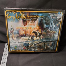 New Terry Redlin Exclusive Collection Puzzle Pleasures Of Winter 1000 Pcs - £17.84 GBP