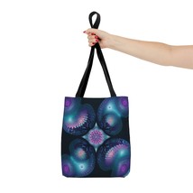 Fractal Jellyfish Tote Bag (AOP) - Small - £17.05 GBP