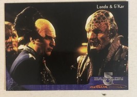 Babylon 5 Trading Card #49 Londo And G’Kar - £1.58 GBP