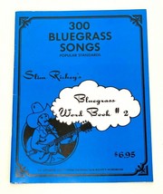 SLIM RICHEY&#39;s BLUEGRASS Word Book # 2 (1979) Ridge Runner Publication - $23.36
