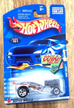 2001 Hot Wheels Collector #151 SURF CRATE Silver Orange Board w/Chrome - £3.14 GBP