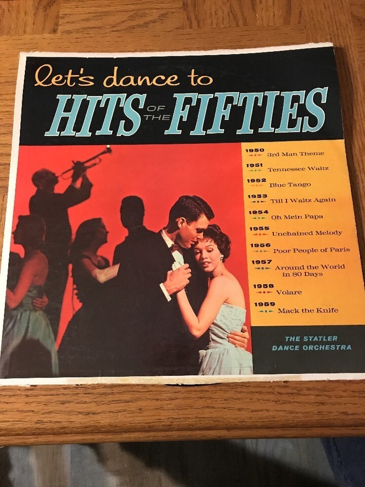 record album LET DANCE TO HITS OF THE FIFTIES - $29.35