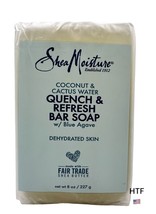 Shea Moisture Coconut &amp; Cactus Water W/Blue Agave Quench &amp; Refresh Hydrate Soap - £15.49 GBP