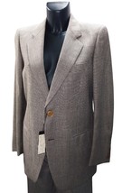 Men&#39;s Suit Pure Wool Winter Cutting Drop 4 Short Vintage Italiano Top Quality - £177.35 GBP+