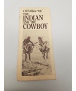 Oklahoma! The Indian and the Cowboy old Tourism Sheet Oklahoma State His... - $280.45 MXN