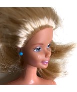 Barbie Y2K or 90s? Blue Earrings Ring, Bodymould 1966, Headmould 1976 SOLD AS IS