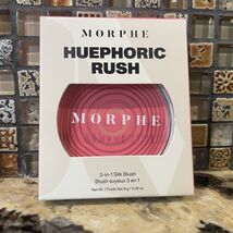 Morphe Huephoric Rush Cream Blush 3 in 1 Silk Blush in PLEASURED, New in... - $17.33