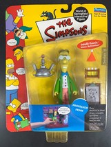 The Simpsons World Of Springfield Professor Frink Interactive Action Figure New - £8.54 GBP