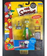 The Simpsons World Of Springfield PROFESSOR FRINK Interactive Action Fig... - £8.55 GBP