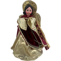 Madame Alexander Golden Gold 10&quot; Tree Topper Cissette Doll Brunette Lacks Box - £22.45 GBP