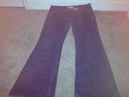 Canyon River Blues Women&#39;s Blue Jeans Zip &amp; Button Boot Cut Size 12  - $33.95