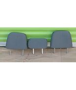 2019 2020 2021 2022 TOYOTA TACOMA Rear Headrest Set 3 Gray Cloth Crew Ca... - $424.71