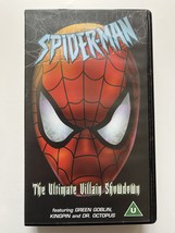 SPIDER-MAN - THE ULTIMATE VILLAIN SHOWDOWN (UK VHS TAPE, 2002) - $4.96