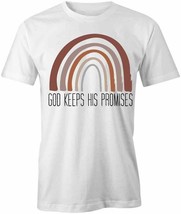 GOD KEEPS PROMISES TShirt Tee Short-Sleeved Cotton CLOTHING RELIGION S1W... - £16.28 GBP+