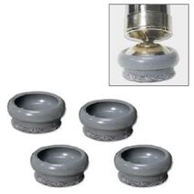 4 PVC 1-1/16&#39;&#39; Molded Felt Fiber Chair and Furniture Glide Caps - €7,98 EUR