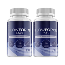 2-Pack Flow Force Max - Vegan, Male Vitality Supplement Pills - 120 Capsules - £49.03 GBP