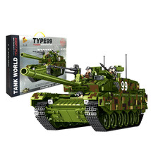 type 99 main battle tank military series 1193pcs building blocks children toy - £45.64 GBP