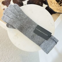 SOFIA CASHMERE Screen Compatible Tech Knit Cashmere Gloves, Gray, LUXURI... - £57.69 GBP
