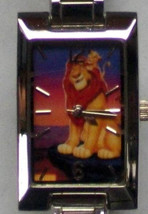 Disney Retired Lion King Italian Charm Watch! New! Stunning Artwork on Dial! Sta - £82.15 GBP