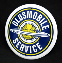 Oldsmobile Service Logo Emblem - Round Metal Sign - Man Cave Garage Shop Bar Pub - £14.39 GBP