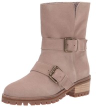 Splendid Women&#39;s Moto Inspired Lug Boot with fold Over Detail Motorcycle... - $84.15