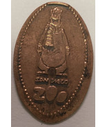 San Diego Zoo Pressed Penny Elongated Souvenir California PP5 - $3.95