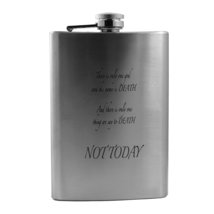 8oz There Is Only One God Flask L1 - £17.22 GBP