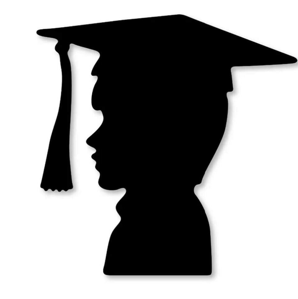 Graduation Boys Head Metal Cutting Die Card Making Scrapbooking Craft Di... - $10.00