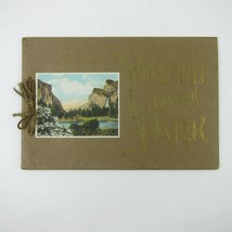 Yosemite National Park Souvenir Picture Book Color Litho Prints Antique 1926 - £80.36 GBP