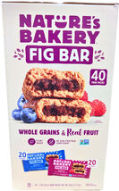 Nature's Bakery Fig Bar Variety Pack 40 Count x 2 Oz EXP 07/2026 - $33.66 Nature's Bakery Fig Bar Variety Pack 40 Count x 2 Oz EXP 07/2026 - $33.66
