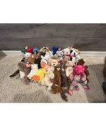 Lot of (35) Beanie Babies In Good Condition. Years Ranging From 1993 And Up - £58.96 GBP