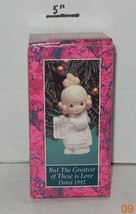 1992 Precious Moments But The Greatest Of These Is Love #527696 Rare Vhtf Enesco - £26.71 GBP