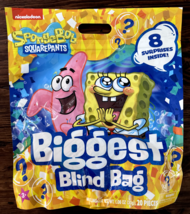 Nickelodeon Sponge Bob Squarepants 8 Surprises Biggest Blind Bag 29345 NEW - £23.44 GBP