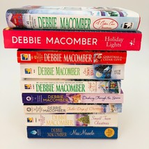 Lot of 9 Christmas Winter Holiday Romance Books by Debbie Macomber 1 HC ... - £14.22 GBP