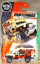 2016 Matchbox 72/125 Explorers ROAD TRIPPER White w/Chrome Ringed Flower Spokes - £7.86 GBP