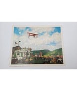 Graf Zeppelin Stan Galli 1971 Nut Tree Aviation Print Vintage Airship Art - $14.84