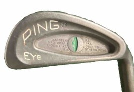 Ping Eye 2 Iron Green Dot 2* Upright ZZ Stiff Steel 39&quot; Excellent Grip Men&#39;s RH - £22.30 GBP