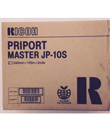 Ricoh Prioport Master JP-10S - 240mm x 125m x 3 Rolls EDP 893023 FedEx 2... - $128.70