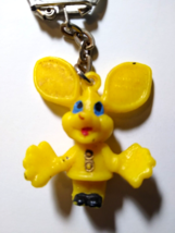 Topo Gigio Figure Keychain Ed Sullivan Show Yellow Mouse 1960's Mom Dad ... - $12.95
