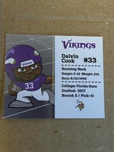 NFL Teenymates Series 9 Pocket Profile Vikings Dalvin Cook *Loose/NEW* m1 - $5.99
