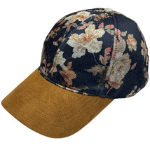 Anna and Ava Hat Navy Blue Multicolor Floral Print NEW Stretch Women One Size - $17.09