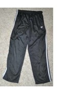 Mens Pants Athletic Starting Line Black Side Stripes Active Sweatpants-s... - £13.24 GBP