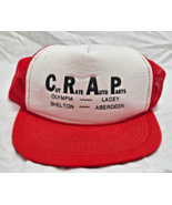 CRAP Cut Rate Auto Parts Olympia Lacey Shelton Aberdeen WA Hat Cap Trucker - $27.28 CAD
