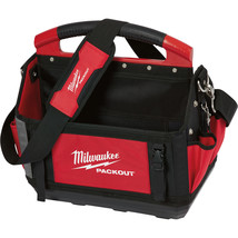 Milwaukee Packout 15in. Storage Tote, 17in.W x 15in.D x 11in.H, Model# - $167.99