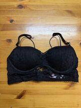 Pink By Victorias Secret Womens Pink Floral Lace Push-Up Wireless Bralet... - $19.77